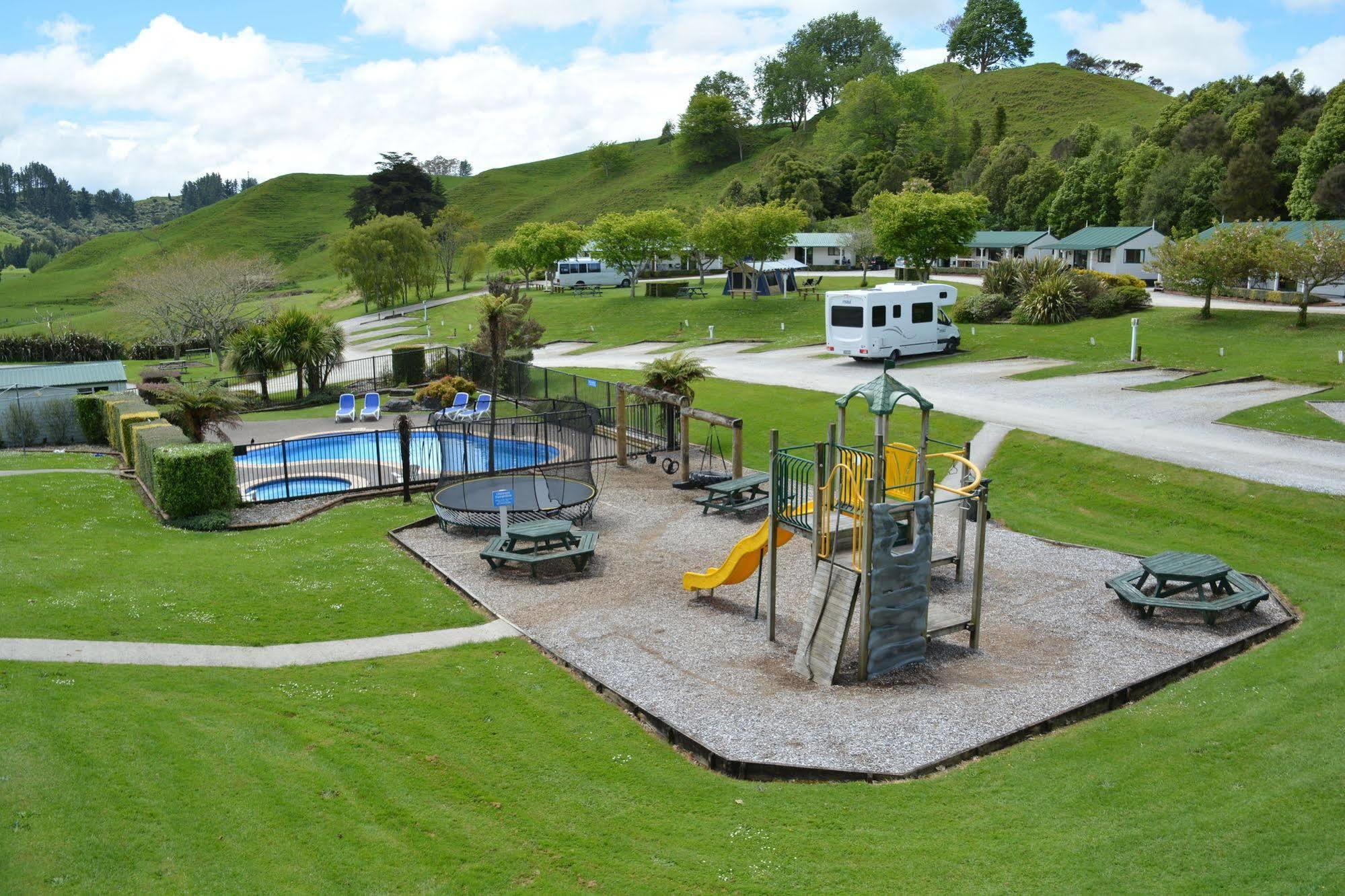 Waitomo Top 10 Holiday Park Waitomo Caves Exteriör bild